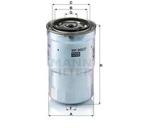 MANN-FILTER Filtro carburante WK 940/37 x