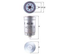 Filtro Carburante Filtro Avvitabile MAHLE per Peugeot Boxer Scatola (230L)