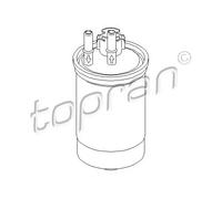 Filtro carburante Filtro per condotti/circuiti 301 660 TOPRAN per FORD FOCUS I