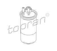 Filtro carburante Filtro per condotti/circuiti 302 132 TOPRAN per FORD