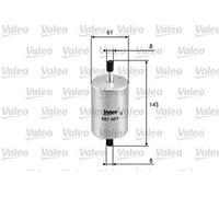 Filtro carburante Filtro per condotti/circuiti 587001 VALEO per CITROËN PEUGEOT