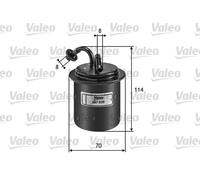 Filtro carburante Filtro per condotti/circuiti 587039 VALEO per SUBARU LEGACY I