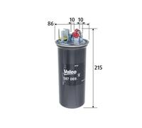 Filtro carburante Filtro per condotti/circuiti 587069 VALEO per AUDI A6 C6 Avant