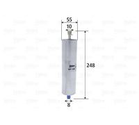 Filtro carburante Filtro per condotti/circuiti 587088 VALEO per AUDI A6 C7 A4 B9