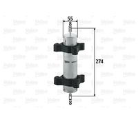 Filtro carburante Filtro per condotti/circuiti 587514 VALEO per BMW MINI