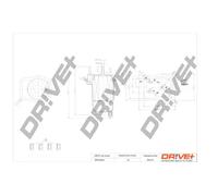 Filtro carburante Filtro per condotti/circuiti DP1110.13.0121 Drve+ per RENAULT