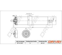 Filtro carburante Filtro per condotti/circuiti DP1110.13.0273 Drve+ per MINI
