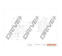 Filtro carburante Filtro per condotti/circuiti DP1110.13.0280 Drve+ per RENAULT