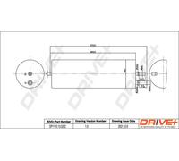 Filtro carburante Filtro per condotti/circuiti DP1110.13.0282 Drve+ per VW
