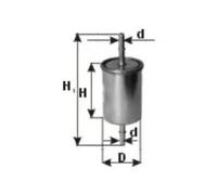 Filtro carburante Filtro per condotti/circuiti FPW20 PZL Filters per FORD