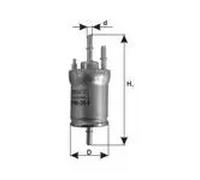 Filtro carburante Filtro per condotti/circuiti FPW36 PZL Filters per VW SKODA