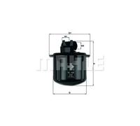 Filtro carburante KNECHT KL 108