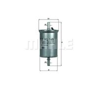 MAHLE KL 165 Filtro carburante