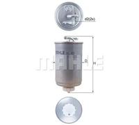 Filtro carburante Filtro per condotti/circuiti KL 43 KNECHT per FORD ROVER HONDA