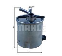 Filtro carburante Filtro per condotti/circuiti KL 440/35 MAHLE per NISSAN