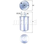 Filtro carburante Filtro per condotti/circuiti KL 505 KNECHT per SSANGYONG KYRON