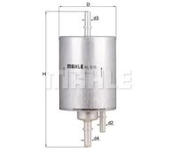 Knecht KL 570 Filtro Motore