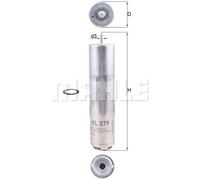 Filtro carburante Filtro per condotti/circuiti KL 579D KNECHT per ALPINA BMW