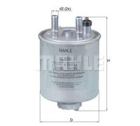 Filtro carburante Filtro per condotti/circuiti KL 638 KNECHT per RENAULT