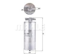 MAHLE KL 659 Filtro carburante