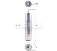 1520120 Filtro carburante adatto a Bmw-Mini (MARCA-MALO').