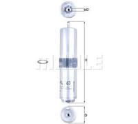 Filtro carburante Filtro per condotti/circuiti KL 763D KNECHT per BMW ALPINA