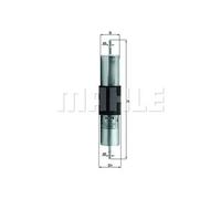 Filtro carburante Filtro per condotti/circuiti KL 78 KNECHT per BMW WIESMANN