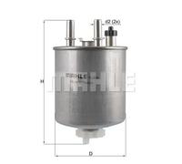 KNECHT KL834 - Filtro carburante