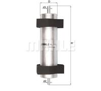 Filtro carburante KNECHT KL 916