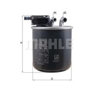 Filtro carburante Filtro per condotti/circuiti KL 942 KNECHT per MERCEDES-BENZ