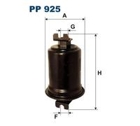 Filtro carburante Filtro per condotti/circuiti PP 925 FILTRON per MITSUBISHI