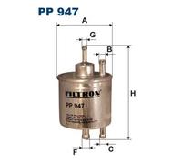 Filtro carburante FILTRON PP 947