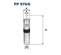 Filtro carburante FILTRON PP 976/6