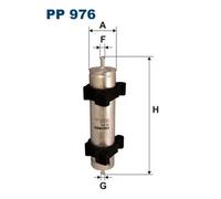 PP976 Filtro carburante Filtron