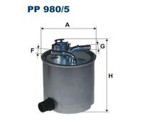 Filtro carburante Filtro per condotti/circuiti PP 980/5 FILTRON per RENAULT