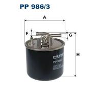 Filtro carburante FILTRON PP986/3