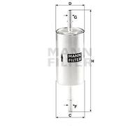 Filtro carburante MANN-FILTER WK 512/1