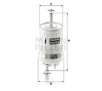 Filtro carburante MANN-FILTER WK 59 x