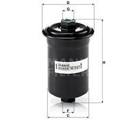 Filtro carburante MANN-FILTER WK 614/11