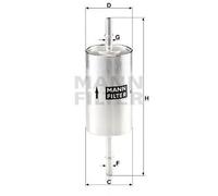 Filtro carburante MANN-FILTER WK 614/46