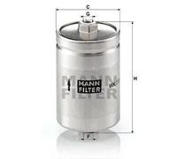 WK725 Filtro carburante (MARCA-MANN FILTER).