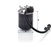 Filtro carburante MANN-FILTER WK 820/19