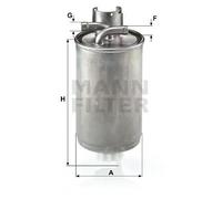 Filtro carburante Filtro per condotti/circuiti WK 829 MANN-FILTER per AUDI A2