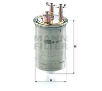 Filtro Carburante Mann Wk853/18