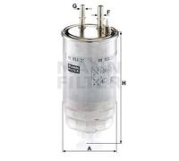 Filtro carburante Filtro per condotti/circuiti WK 853/21 MANN-FILTER per FIAT