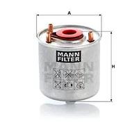 Filtro carburante Filtro per condotti/circuiti WK 9046 z MANN-FILTER per FORD