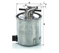 Filtro carburante MANN-FILTER WK 9067