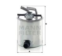 Filtro carburante Filtro per condotti/circuiti WK 920/6 MANN-FILTER per NISSAN
