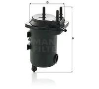 Filtro carburante Filtro per condotti/circuiti WK 939/12 x MANN-FILTER