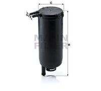 Filtro carburante MANN-FILTER WK 939/14 x